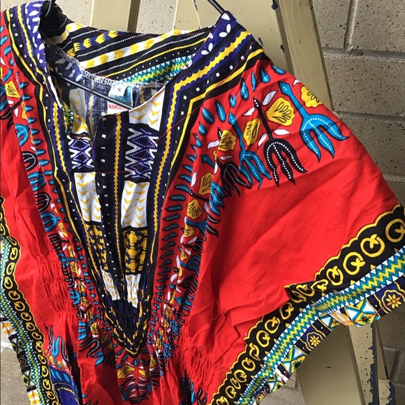 Colourful Ghanaian dress - Picture 3 of 4